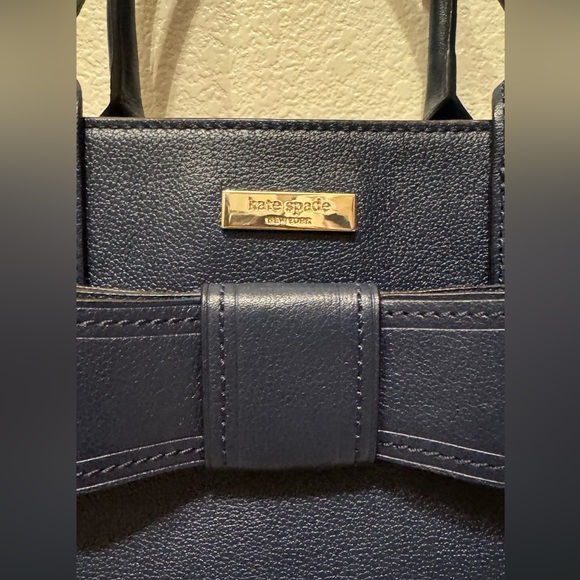Kate Spade Handbag-NWOT- Navy Bow - Picture 8 of 8
